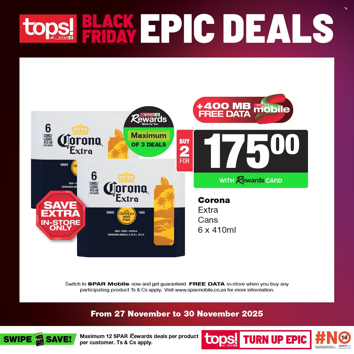 TOPS at SPAR specials - 27/11/2025 - 30/11/2025. Page 23