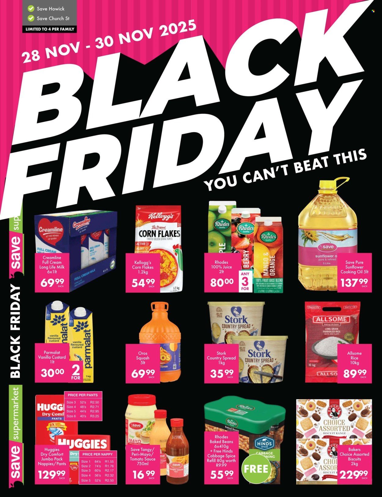 Save supermarket specials - 28/11/2025 - 30/11/2025. Page 1