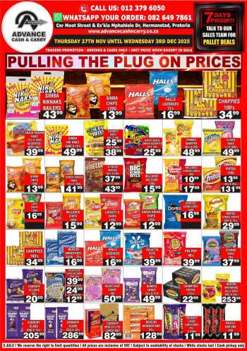 Advance Cash & Carry catalogue  - 27/11/2025 - 03/12/2025.