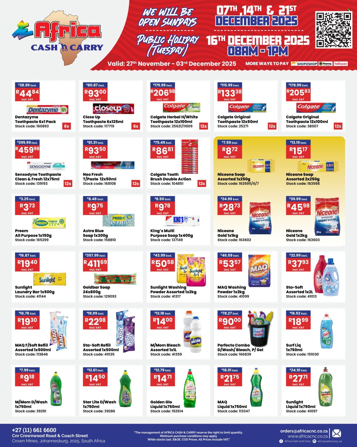 Africa Cash & Carry specials - 27/11/2025 - 03/12/2025. Page 11