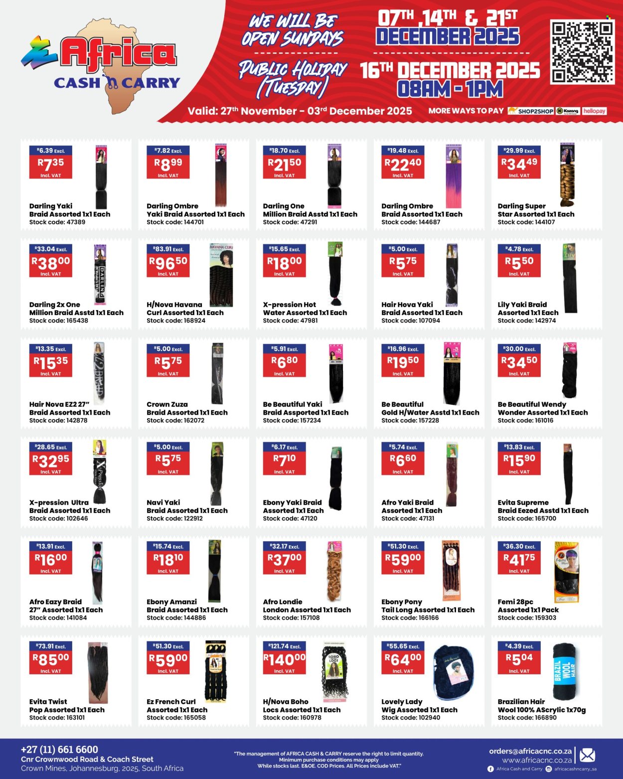 Africa Cash & Carry specials - 27/11/2025 - 03/12/2025. Page 19