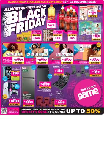 Game catalogue  - 27/11/2025 - 30/11/2025.