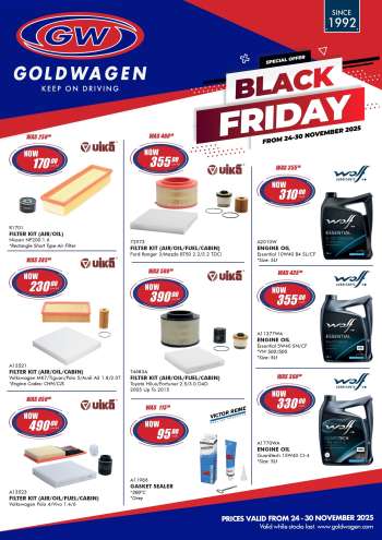Goldwagen catalogue  - 24/11/2025 - 30/11/2025.
