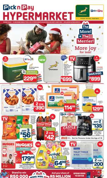 Pick n Pay Hypermarket catalogue  - 01/12/2025 - 14/12/2025.