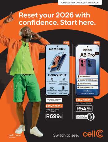 Cell C catalogue  - 01/12/2025 - 03/02/2026.