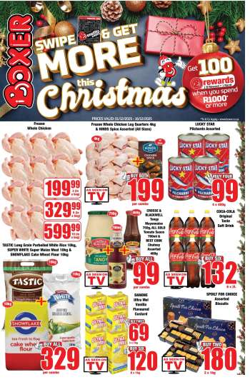 Boxer catalogue  - 01/12/2025 - 16/12/2025.