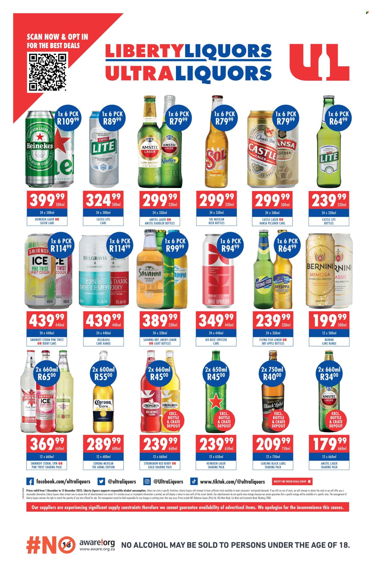Liberty Liquors specials - 01/12/2025 - 15/12/2025. Page 3