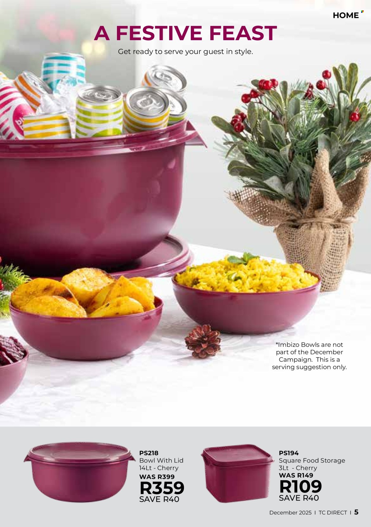 Table Charm Direct specials - 01/12/2025 - 31/12/2025. Page 5