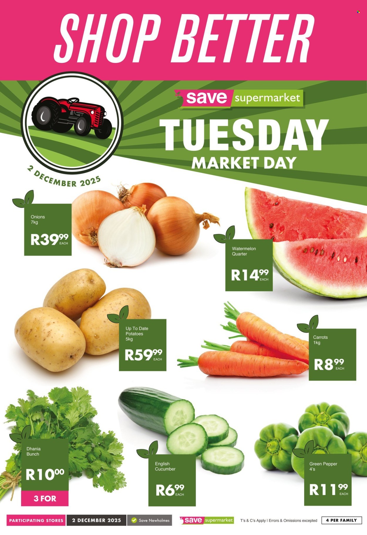 Save supermarket specials - 02/12/2025 - 02/12/2025. Page 1