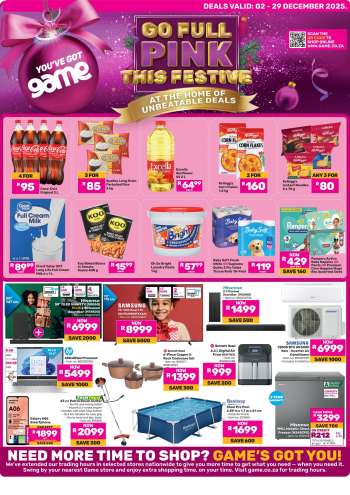 Game catalogue  - 02/12/2025 - 29/12/2025.