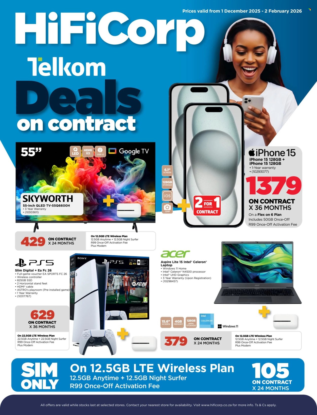 HiFi Corp specials - 01/12/2025 - 02/01/2026. Page 1