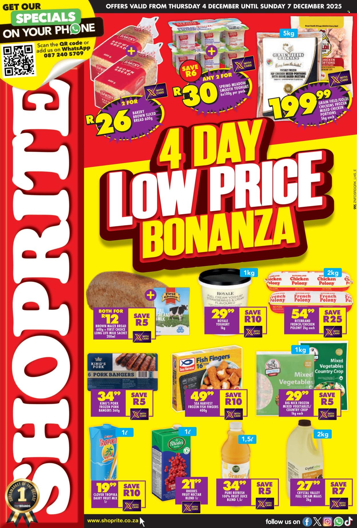 Shoprite specials - 04/12/2025 - 07/12/2025. Page 1