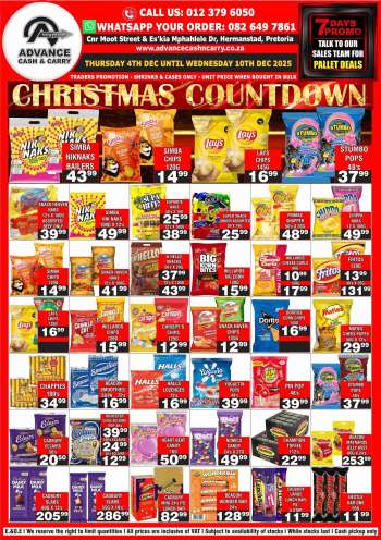 Advance Cash & Carry catalogue  - 04/12/2025 - 10/12/2025.
