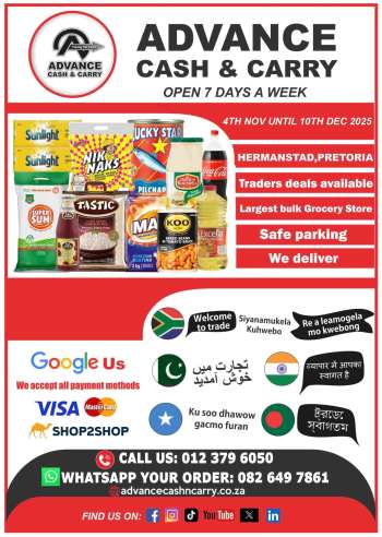 Advance Cash & Carry catalogue  - 04/12/2025 - 10/12/2025.