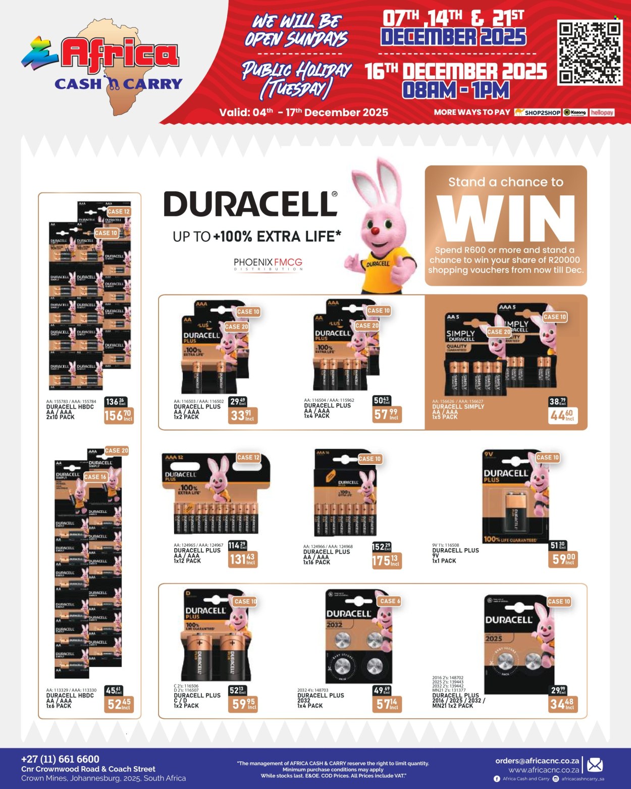 Africa Cash & Carry specials - 04/12/2025 - 17/12/2025. Page 70