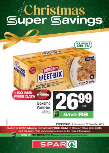 SPAR catalogue  - 08/12/2025 - 28/12/2025.