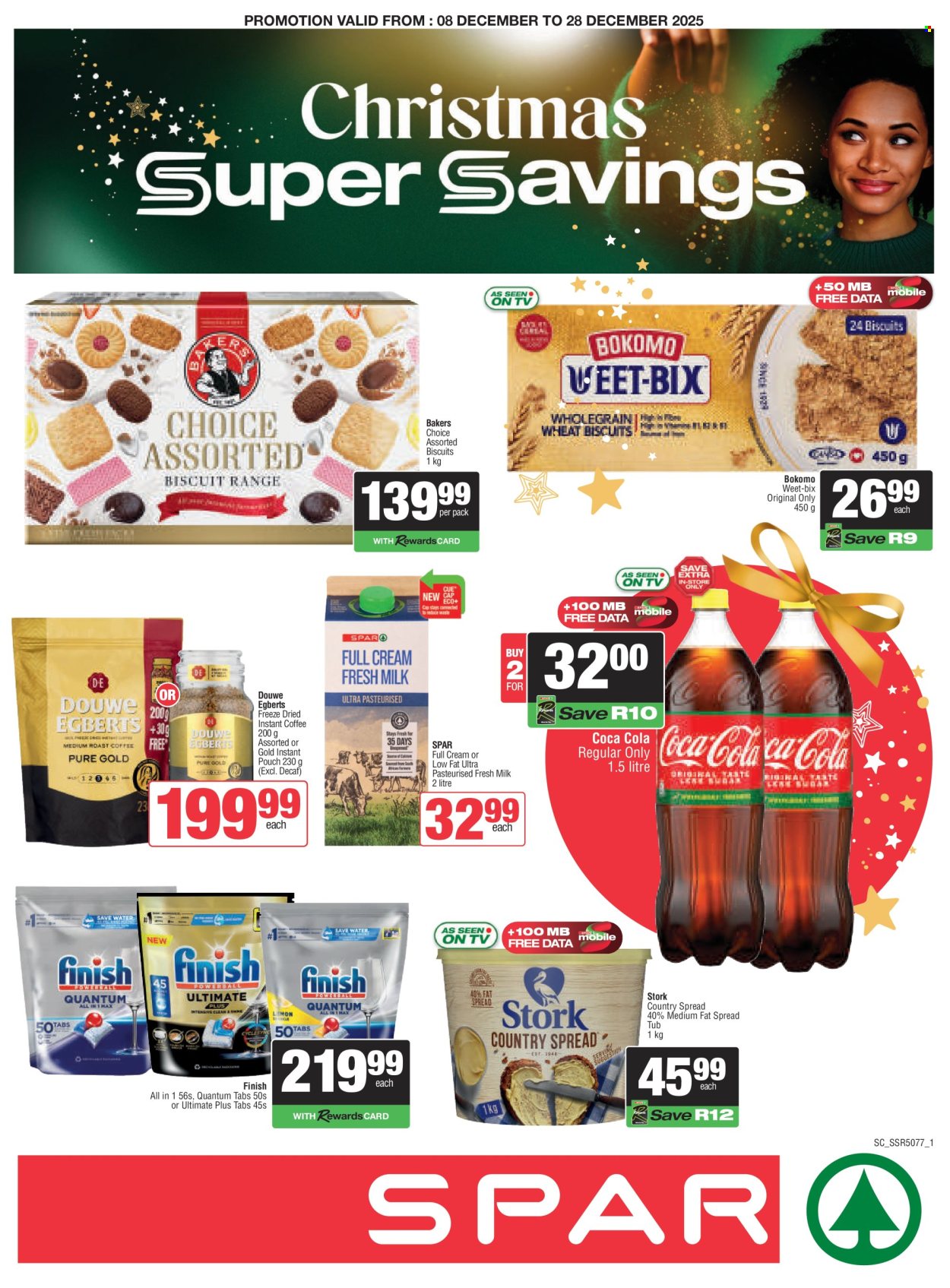 SPAR specials - 08/12/2025 - 28/12/2025. Page 1
