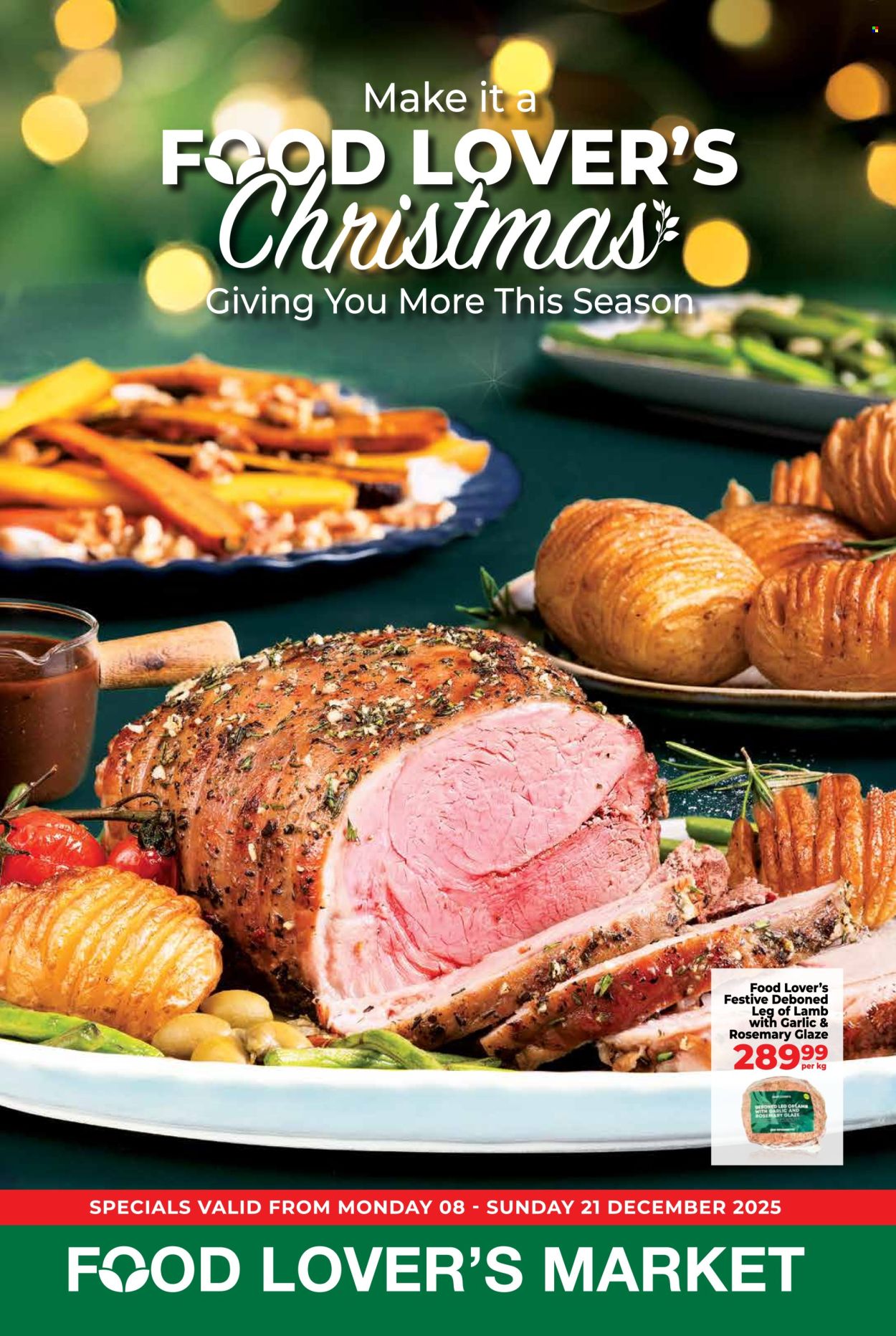 Food Lover's Market specials - 08/12/2025 - 21/12/2025. Page 1