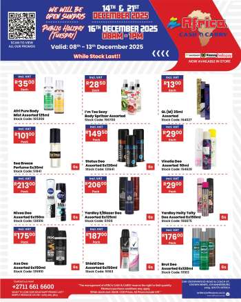 Africa Cash & Carry catalogue  - 08/12/2025 - 13/12/2025.