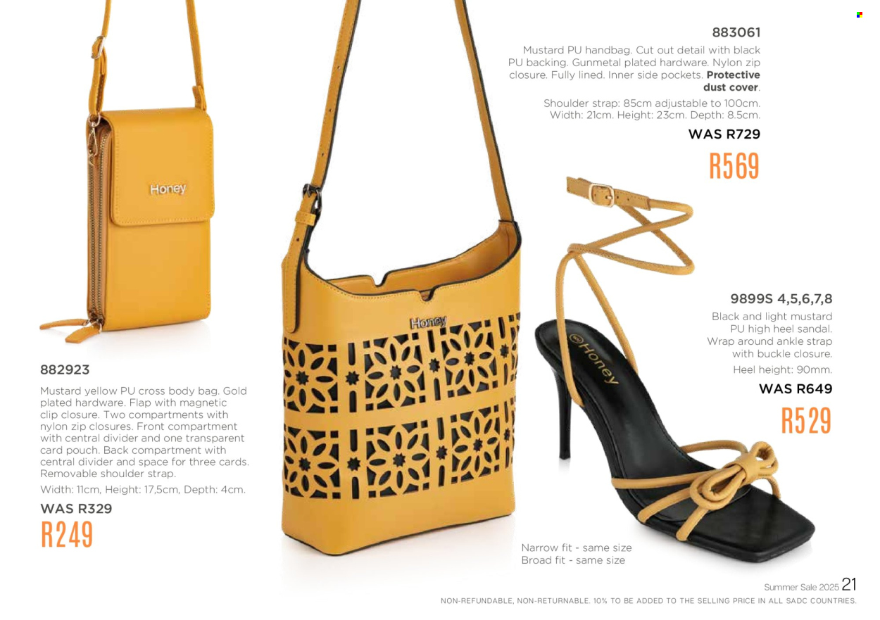 Honey specials. Page 23