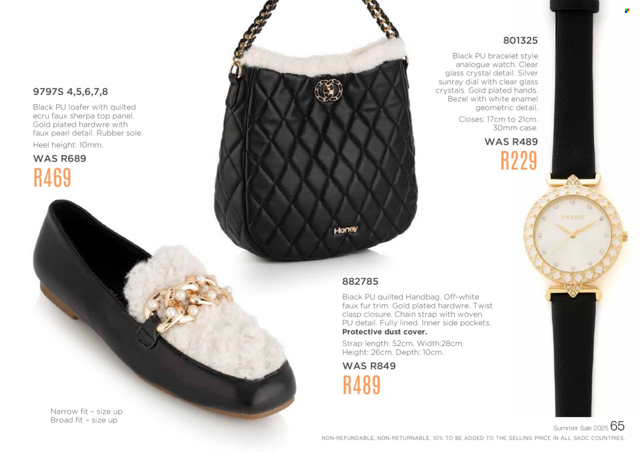 Honey specials. Page 67