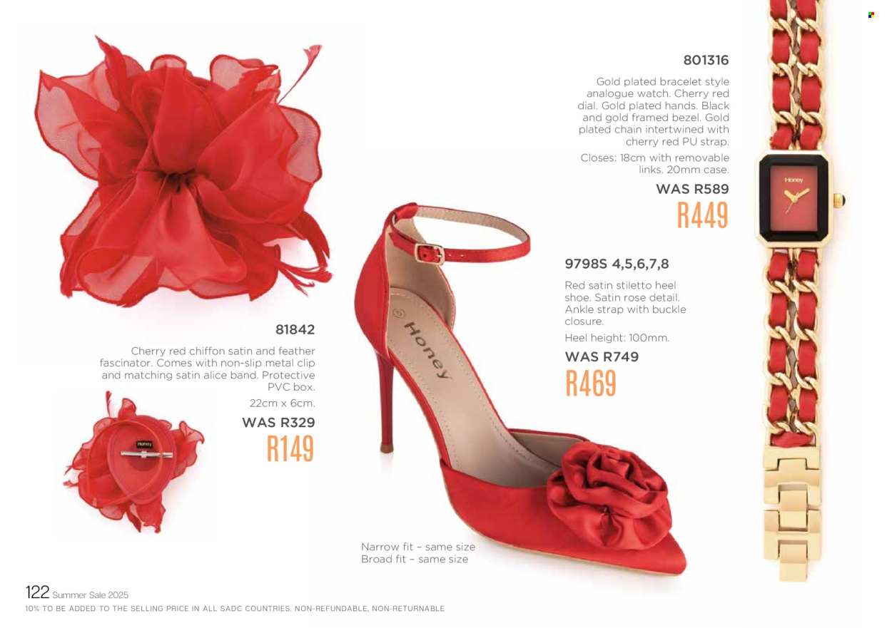 Honey specials. Page 124