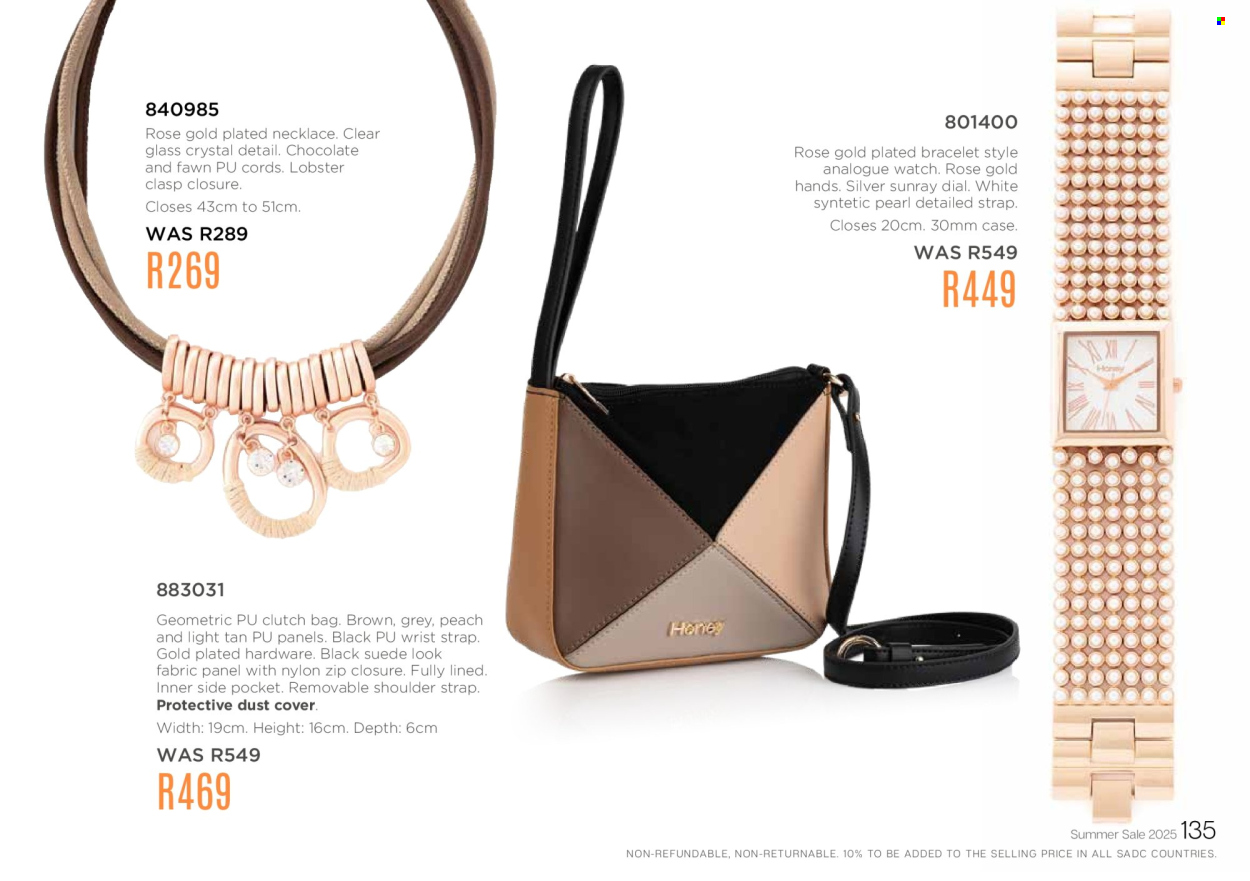 Honey specials. Page 137