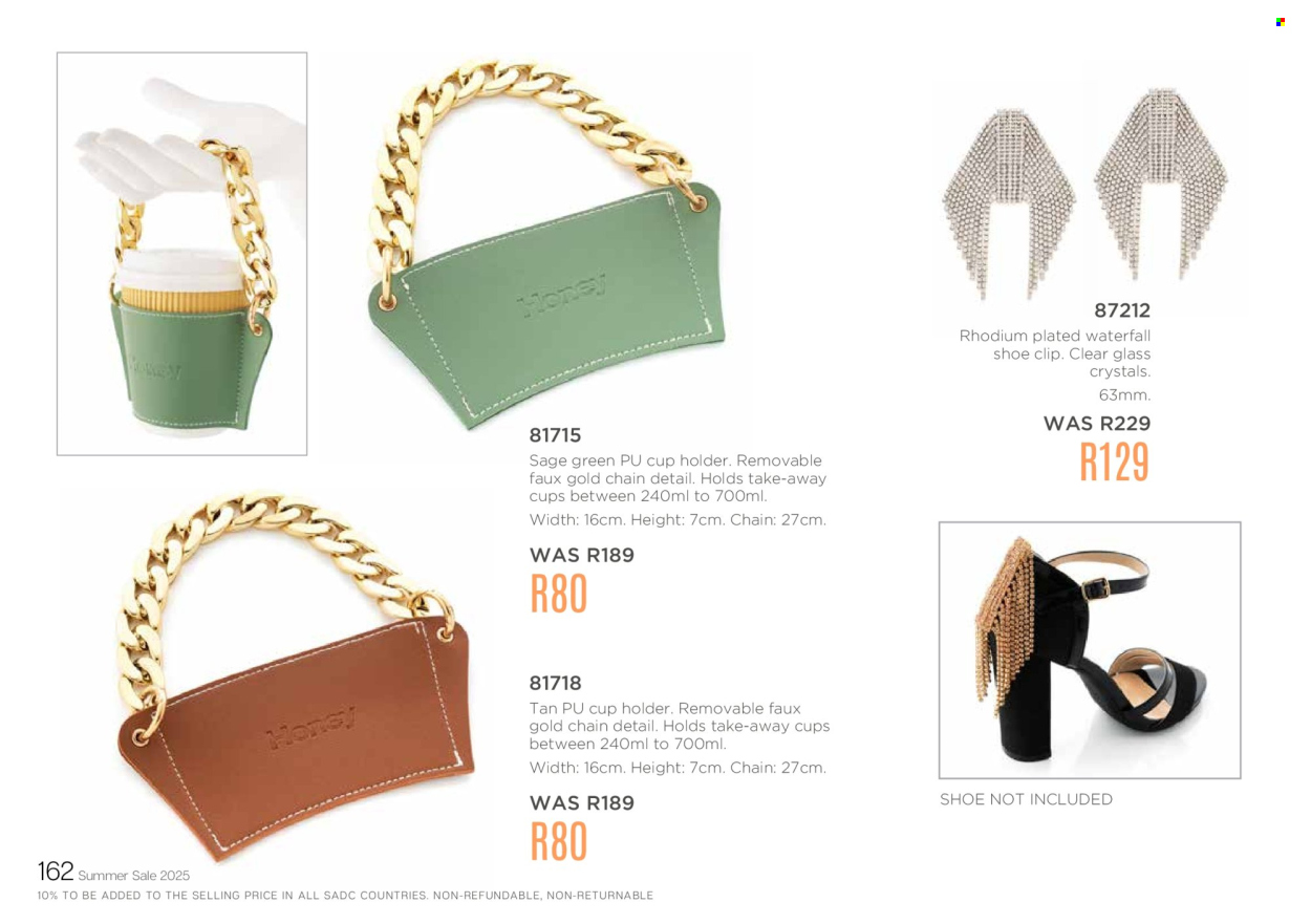 Honey specials. Page 164