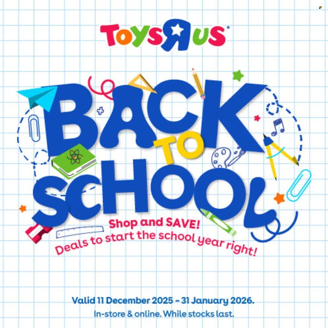 Toys R Us specials - 11/12/2025 - 31/01/2026. Page 1
