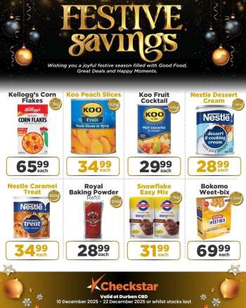 Checkstar catalogue  - 10/12/2025 - 22/12/2025.