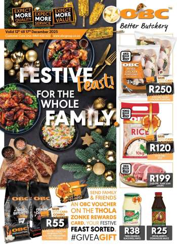 OBC catalogue  - 12/12/2025 - 17/12/2025.