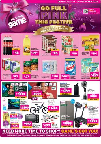 Game catalogue  - 12/12/2025 - 24/12/2025.
