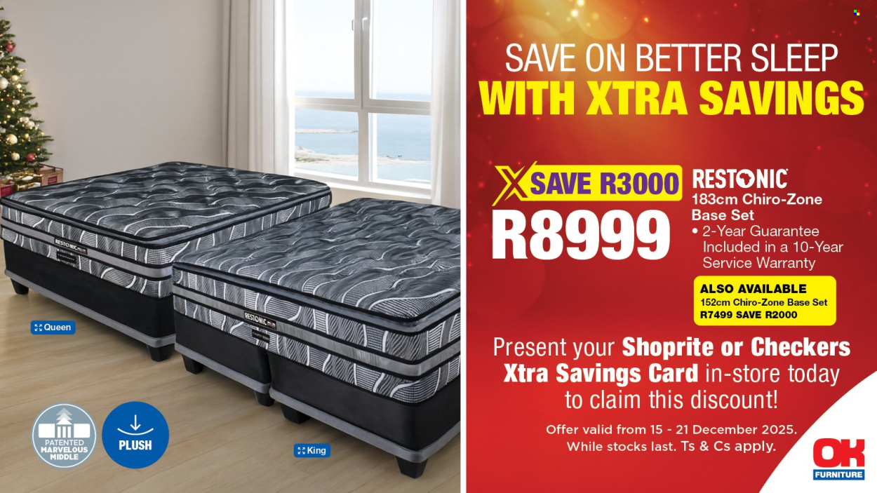 OK Furniture specials - 15/12/2025 - 21/12/2025. Page 1