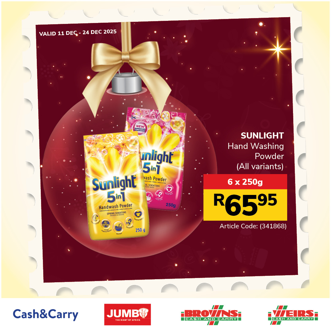 Jumbo Cash & Carry specials - 11/12/2025 - 24/12/2025. Page 16