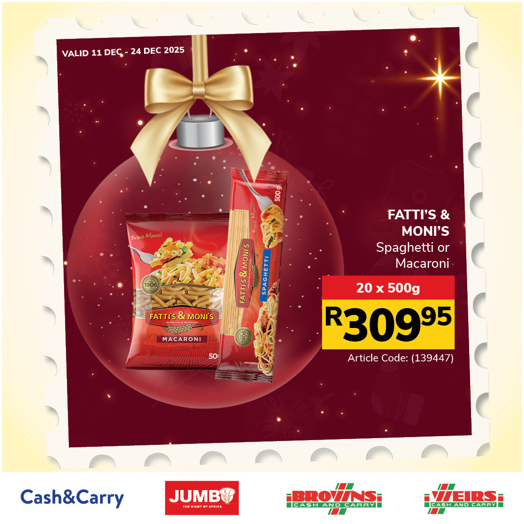 Jumbo Cash & Carry specials - 11/12/2025 - 24/12/2025. Page 20