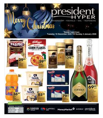 President Hyper catalogue  - 16/12/2025 - 04/01/2026.