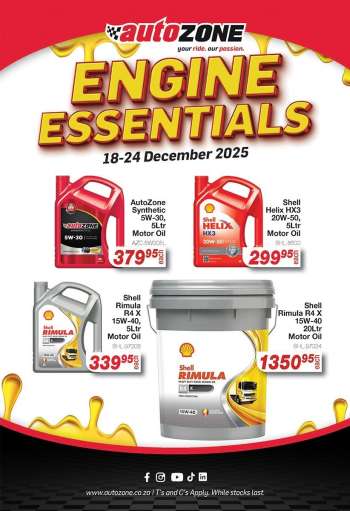 AutoZone catalogue  - 18/12/2025 - 18/12/2025.