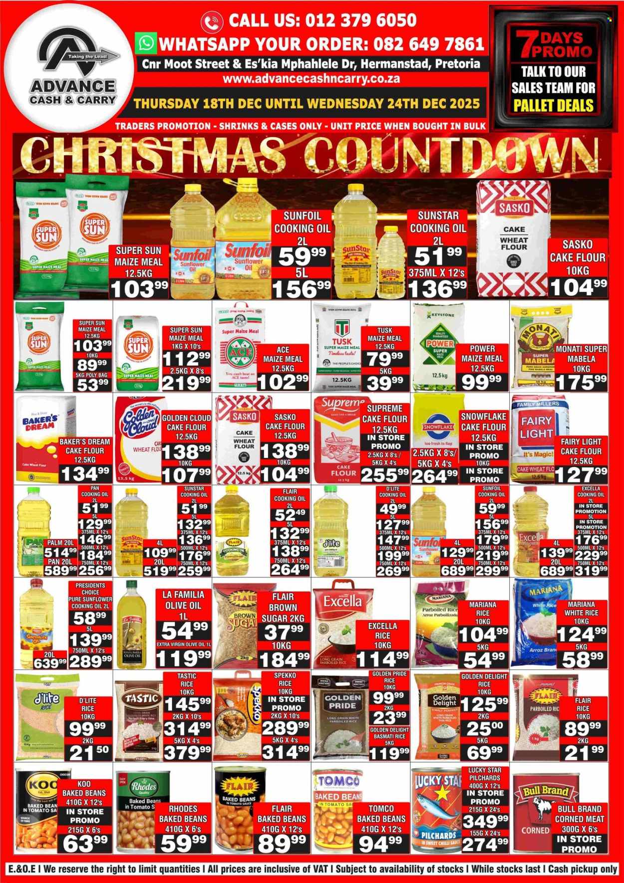 Advance Cash & Carry specials - 18/12/2025 - 24/12/2025. Page 1
