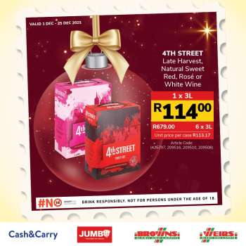 Jumbo Cash & Carry catalogue  - 01/12/2025 - 25/12/2025.