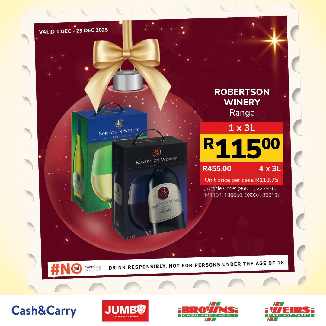 Jumbo Cash & Carry specials - 01/12/2025 - 25/12/2025. Page 3
