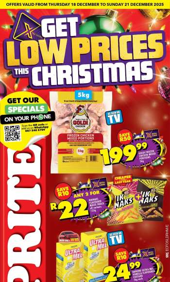 Shoprite catalogue  - 18/12/2025 - 21/12/2025.