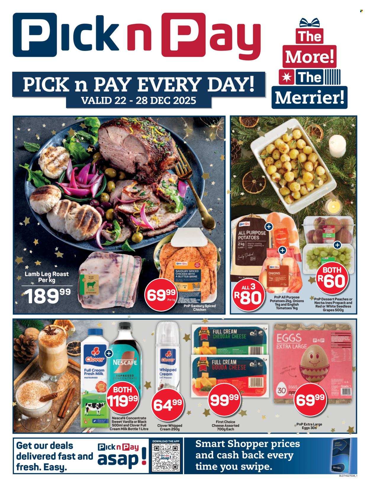 Pick n Pay specials - 22/12/2025 - 28/12/2025. Page 1