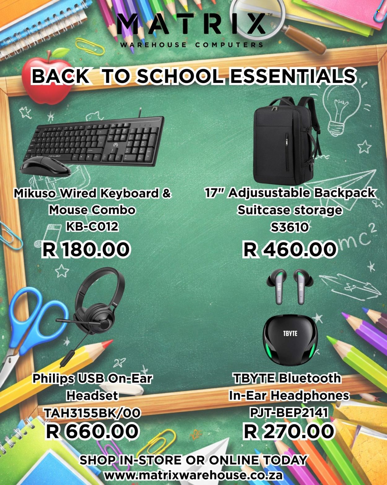 Matrix Warehouse specials. Page 2