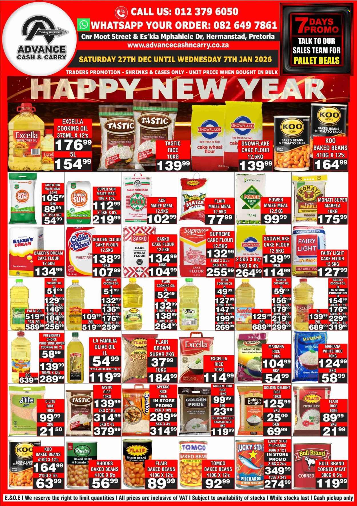 Advance Cash & Carry specials - 27/12/2025 - 07/01/2026. Page 1