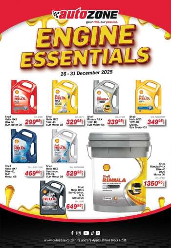 thumbnail - AutoZone catalogue - Engine Essentials