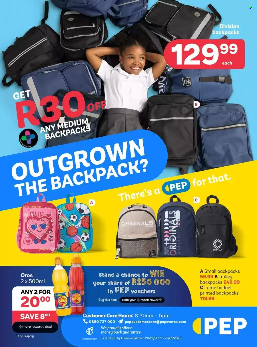 PEP Stores specials - 29/12/2025 - 27/01/2026. Page 6