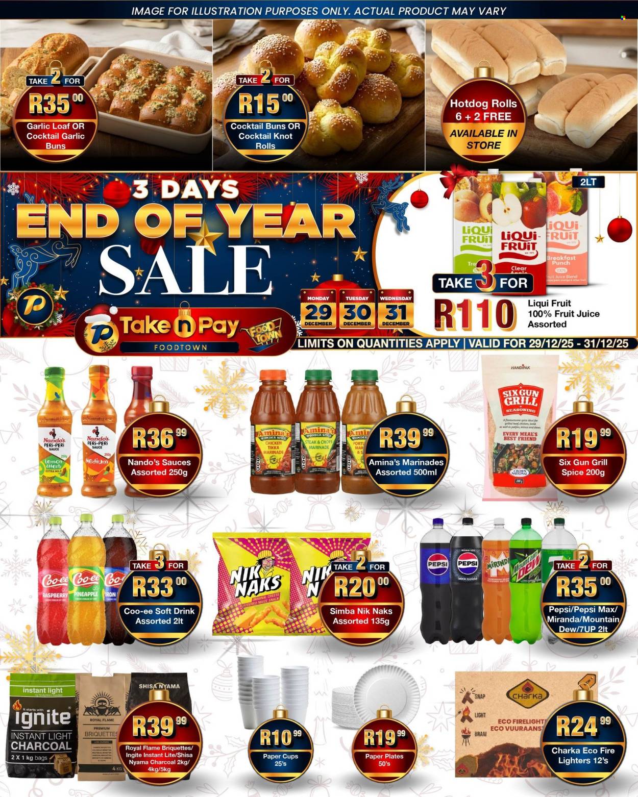 Take n Pay specials - 29/12/2025 - 31/12/2025. Page 1