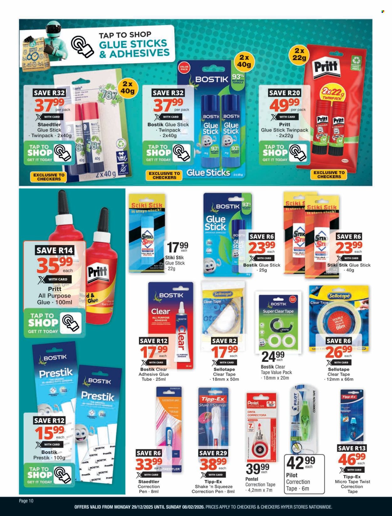 Checkers specials - 29/12/2025 - 08/02/2026. Page 10