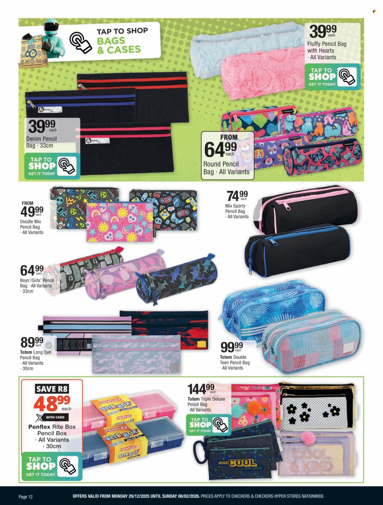 Checkers specials - 29/12/2025 - 08/02/2026. Page 12
