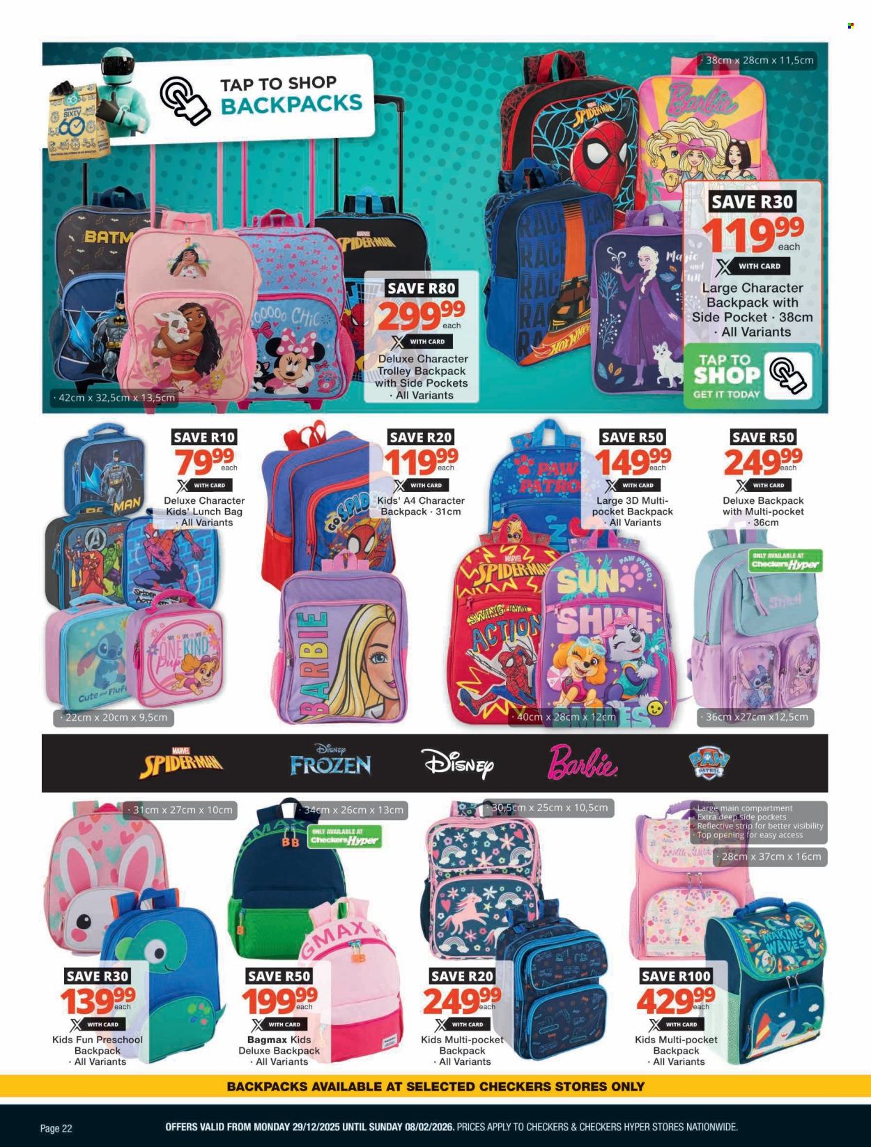 Checkers specials - 29/12/2025 - 08/02/2026. Page 22